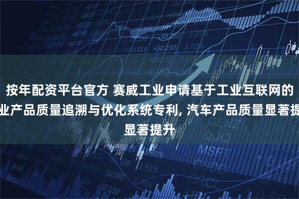 按年配资平台官方 赛威工业申请基于工业互联网的工业产品质量追溯与优化系统专利, 汽车产品质量显著提升