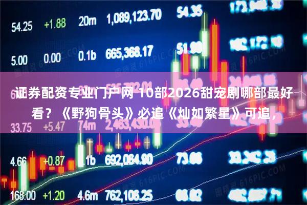 证券配资专业门户网 10部2026甜宠剧哪部最好看？《野狗骨头》必追《灿如繁星》可追，